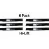 Best 6 Pack Stens 340-149 Hi-Lift Blade for AYP 137380 156468 Sears Craftsman 137380 - Explore Premium Parts & Accessories for All Motor Vehicle Models Stens Parts & Accessories