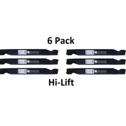 Sale 6 Pack Stens 340-178 Hi-Lift Blade for AYP Sears Craftsman 127843 138498 138971 - Explore Premium Parts & Accessories for All Motor Vehicle Models Stens Parts & Accessories