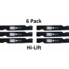 Hot 6 Pack Stens 335-586 Hi-Lift Blade for Bolens Massey Ferguson 942-0610 942-0610A - Explore Premium Parts & Accessories for All Motor Vehicle Models Stens Parts & Accessories