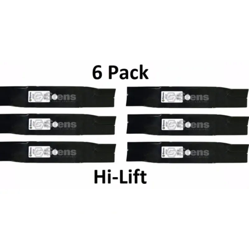 Fashion 6 Pack Stens 350-528 Hi-Lift Blade for Cub Cadet 01005336 02005017 942-04417 - Explore Premium Parts & Accessories for All Motor Vehicle Models Stens Parts & Accessories