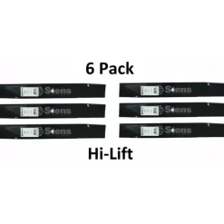Store 6 Pack Stens 345-462 Hi-Lift Blade for Grasshopper 27-0990 Lesco 050575 - Explore Premium Parts & Accessories for All Motor Vehicle Models Stens Parts & Accessories