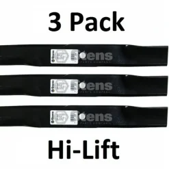 Best Sale 3 Pack Stens 350-695 Hi-Lift Blade for Hustler 797696 601124 54" - Explore Premium Parts & Accessories for All Motor Vehicle Models Stens Parts & Accessories