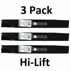 Sale 3 Pack Stens 330-266 Hi-Lift Blade for John Deere AM31100 M41967 Lesco 050335 - Explore Premium Parts & Accessories for All Motor Vehicle Models Stens Parts & Accessories