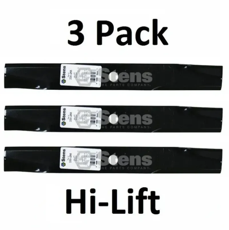 Sale 3 Pack Stens 330-266 Hi-Lift Blade for John Deere AM31100 M41967 Lesco 050335 - Explore Premium Parts & Accessories for All Motor Vehicle Models Stens Parts & Accessories