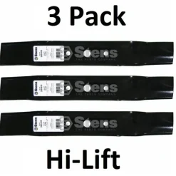 Sale 3 Pack Stens 330-619 Hi-Lift Blade for John Deere GX20250 GY20568 - Explore Premium Parts & Accessories for All Motor Vehicle Models Stens Parts & Accessories