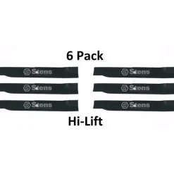 Sale 6 Pack Stens 355-061 Hi-Lift Blade for John Deere AM104490 PT8721 Lesco 050621 - Explore Premium Parts & Accessories for All Motor Vehicle Models Stens Parts & Accessories