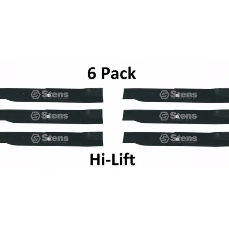 Sale 6 Pack Stens 355-061 Hi-Lift Blade for John Deere AM104490 PT8721 Lesco 050621 - Explore Premium Parts & Accessories for All Motor Vehicle Models Stens Parts & Accessories