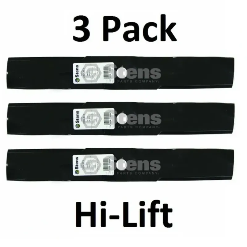 Outlet 3 Pack Stens 330-373 Hi-Lift Blade for Lesco 051508 - Explore Premium Parts & Accessories for All Motor Vehicle Models Stens Parts & Accessories