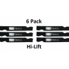 Discount 6 Pack Stens 335-067 Hi-Lift Blade for MTD 742-0499A 742-0503 942-0499A 942-0503 - Explore Premium Parts & Accessories for All Motor Vehicle Models Stens Parts & Accessories