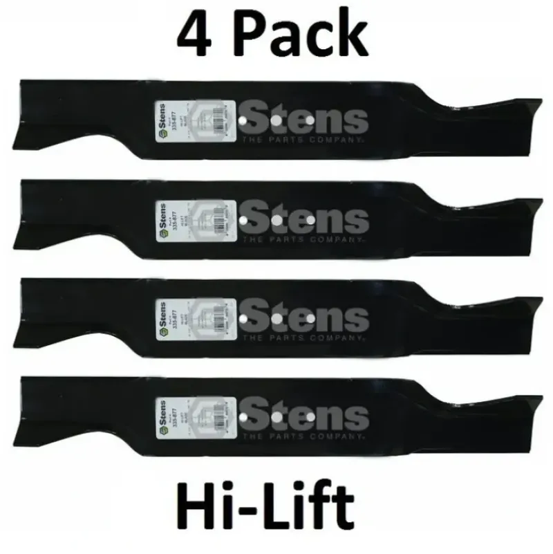 New 4 Pack Stens 335-877 Hi-Lift Blade for MTD 742-0473 742-0473A 942-0473A 942-0474 - Explore Premium Parts & Accessories for All Motor Vehicle Models Stens Parts & Accessories