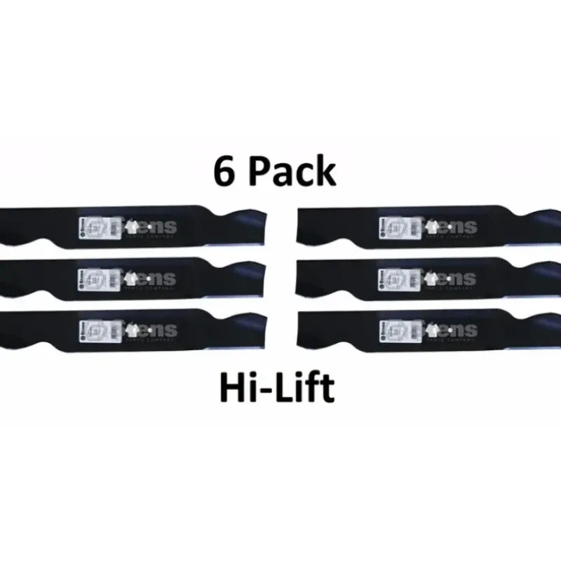 Store 6 Pack Stens 335-586 Hi-Lift Blade for MTD 742-0610 742-0610A 942-0610 942-0610A - Explore Premium Parts & Accessories for All Motor Vehicle Models Stens Parts & Accessories