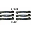 Shop 6 Pack Stens 335-757 Hi-Lift Blade for MTD 942-04290 942-04244A 742-04290 - Explore Premium Parts & Accessories for All Motor Vehicle Models Stens Parts & Accessories