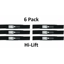 Cheap 6 Pack Stens 330-401 Hi-Lift Blade for Scotts M135590 M76467 - Explore Premium Parts & Accessories for All Motor Vehicle Models Stens Parts & Accessories