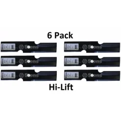 Clearance 6 Pack Stens 340-100 Hi-Lift Blade for Scag 482959 - Explore Premium Parts & Accessories for All Motor Vehicle Models Stens Parts & Accessories