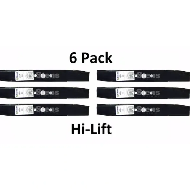 Outlet 6 Pack Stens 345-074 Hi-Lift Blade for Simplicity 1656147 1656147ASM 1656147SM - Explore Premium Parts & Accessories for All Motor Vehicle Models Stens Parts & Accessories