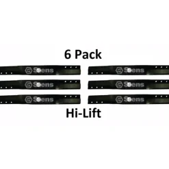 Flash Sale 6 Pack Stens 335-578 Hi-Lift Blade for Snapper 2-4466 42998 7042998 7042998BZYP - Explore Premium Parts & Accessories for All Motor Vehicle Models Stens Parts & Accessories