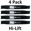 New 4 Pack Stens 345-447 Hi-Lift Blade for Toro 57-4700 57-4700-03 - Explore Premium Parts & Accessories for All Motor Vehicle Models Stens Parts & Accessories
