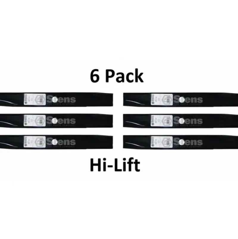 Outlet 6 Pack Stens 350-124 Hi-Lift Blade for Toro 106078 106637 - Explore Premium Parts & Accessories for All Motor Vehicle Models Stens Parts & Accessories