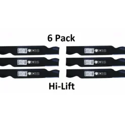 Outlet 6 Pack Stens 335-586 Hi-Lift Blade for Troy Bilt 742-0610 942-0610 942-0610A - Explore Premium Parts & Accessories for All Motor Vehicle Models Stens Parts & Accessories