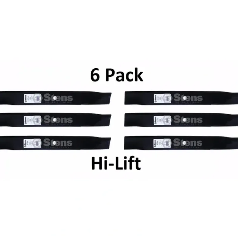 Sale 6 Pack Stens 330-188 Hi-Lift Blade For Wright 71440003 Encore 823006 Kees 101733 - Explore Premium Parts & Accessories for All Motor Vehicle Models Stens Parts & Accessories