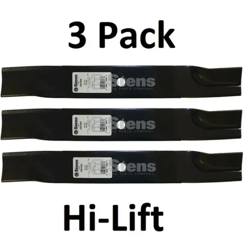 Fashion 3 Pack Stens 320-604 Hi-Lift Blades Fits Ariens 02961700 2961700 ZoomXL 48 54 42 - Explore Premium Parts & Accessories for All Motor Vehicle Models Stens Parts & Accessories