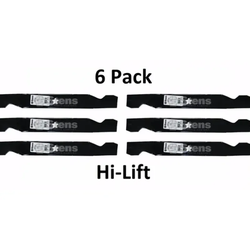 Flash Sale 6 Pack Stens 340-162 Hi-Lift Mower Blade for Poulan 532127842 532138497 PP24001 - Explore Premium Parts & Accessories for All Motor Vehicle Models Stens Parts & Accessories