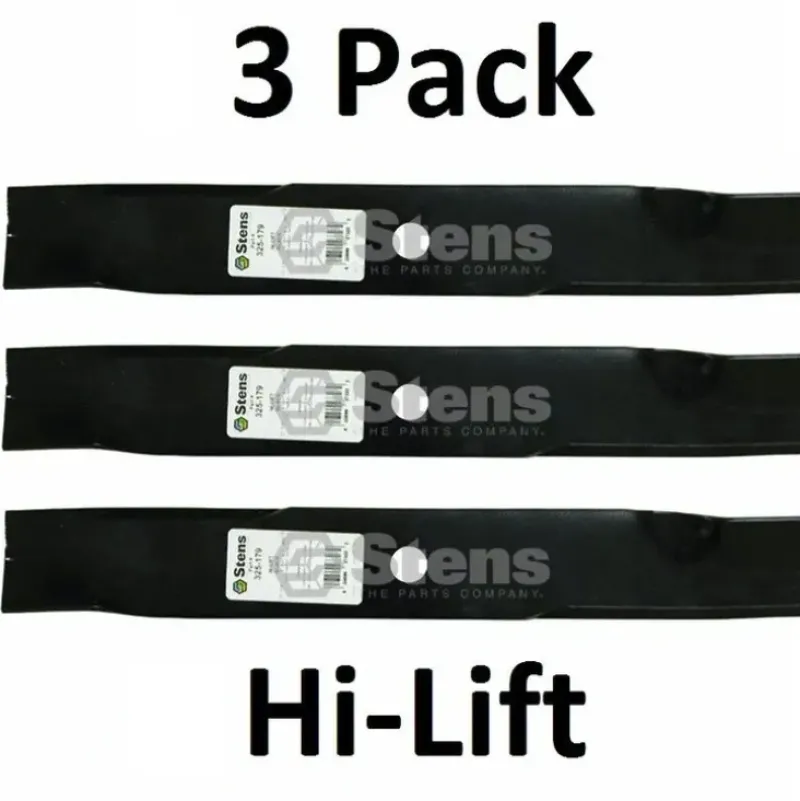 Hot 3 Pack Stens 325-179 Hi-Lift Mower Blade for Cub Cadet MTD 01010168 1010168 - Explore Premium Parts & Accessories for All Motor Vehicle Models Stens Parts & Accessories
