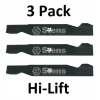 Shop 3 Pack Stens 340-145 Hi-Lift Mower Blade for AYP Sears Craftsman 130652 - Explore Premium Parts & Accessories for All Motor Vehicle Models Stens Parts & Accessories