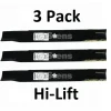 Clearance 3 Pack Stens 340-149 Hi-Lift Mower Blade for Husqvarna 532137380 532156468 - Explore Premium Parts & Accessories for All Motor Vehicle Models Stens Parts & Accessories