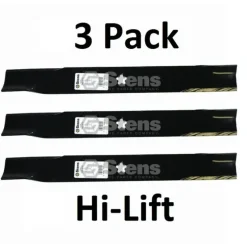 Clearance 3 Pack Stens 340-149 Hi-Lift Mower Blade for Husqvarna 532137380 532156468 - Explore Premium Parts & Accessories for All Motor Vehicle Models Stens Parts & Accessories