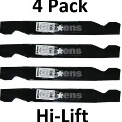 Shop 4 Pack Stens 340-162 Hi-Lift Mower Blade for Sears Craftsman 127842 138497 - Explore Premium Parts & Accessories for All Motor Vehicle Models Stens Parts & Accessories