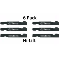 Outlet 6 Pack Stens 340-145 Hi-Lift Mower Blade for Husqvarna 532130652 - Explore Premium Parts & Accessories for All Motor Vehicle Models Stens Parts & Accessories