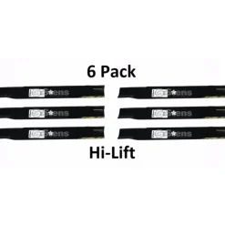 Sale 6 Pack Stens 340-149 Hi-Lift Mower Blade for Husqvarna 532137380 532156468 - Explore Premium Parts & Accessories for All Motor Vehicle Models Stens Parts & Accessories