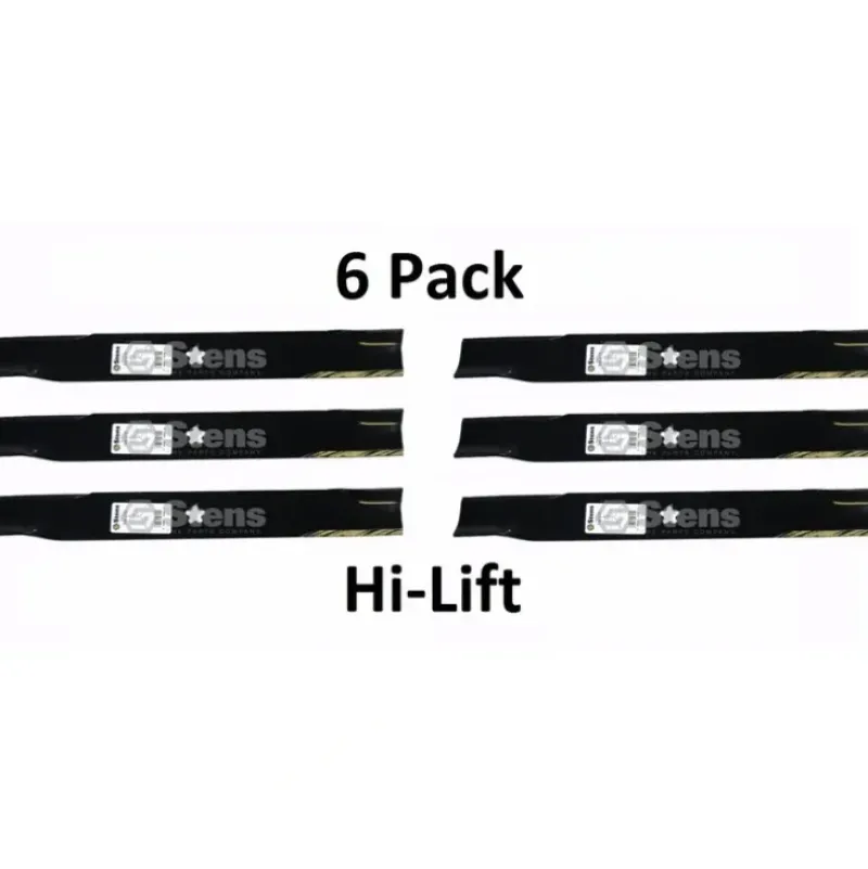 Sale 6 Pack Stens 340-149 Hi-Lift Mower Blade for Husqvarna 532137380 532156468 - Explore Premium Parts & Accessories for All Motor Vehicle Models Stens Parts & Accessories