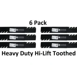 Sale 6 Pack Stens 302-818 Hi-Lift Toothed Blade for Ariens 00273100 03399704 04917900 - Explore Premium Parts & Accessories for All Motor Vehicle Models Stens Parts & Accessories