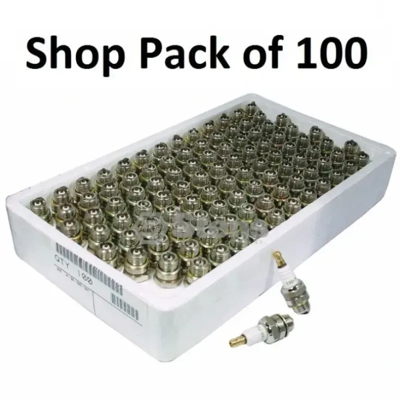 Stens Parts & Accessories|100 Pack Stens 130-728 L6C Torch Spark Plug Shop Pack Fits Champion CJ8 843-1 - Explore Premium Parts & Accessories for All Motor Vehicle Models