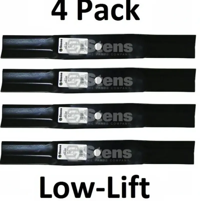 Outlet 4 Pack Stens 330-300 Low-Lift Blade for Lesco 050536 - Explore Premium Parts & Accessories for All Motor Vehicle Models Stens Parts & Accessories