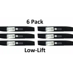 Outlet 6 Pack Stens 350-116 Low-Lift Blade for Toro 106077 106636 - Explore Premium Parts & Accessories for All Motor Vehicle Models Stens Parts & Accessories