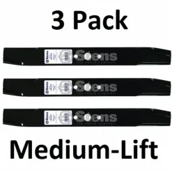 Outlet 3 Pack Stens 345-070 Medium-Lift Blade for AYP 1726453 1726453A - Explore Premium Parts & Accessories for All Motor Vehicle Models Stens Parts & Accessories