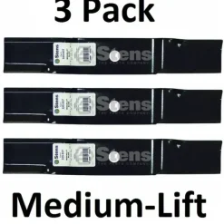 Sale 3 Pack Stens 325-837 Medium-Lift Blade for Cub Cadet 59704-C1 742-3002 759-3812 - Explore Premium Parts & Accessories for All Motor Vehicle Models Stens Parts & Accessories