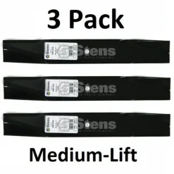 Cheap 3 Pack Stens 340-034 Medium-Lift Blade for AYP Sears Craftsman 25034 122265X - Explore Premium Parts & Accessories for All Motor Vehicle Models Stens Parts & Accessories