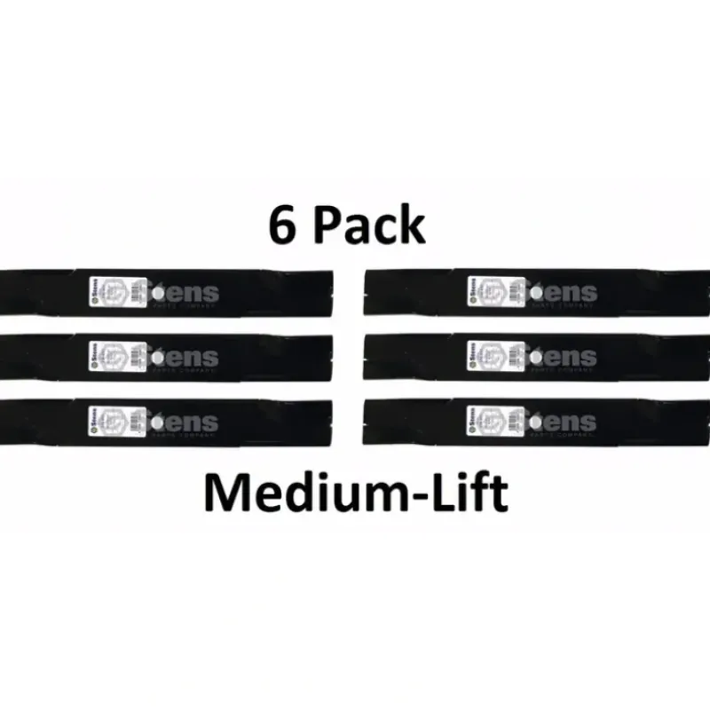 New 6 Pack Stens 350-691 Medium-Lift Blade for Hustler 782532 783753 785436 795526 - Explore Premium Parts & Accessories for All Motor Vehicle Models Stens Parts & Accessories