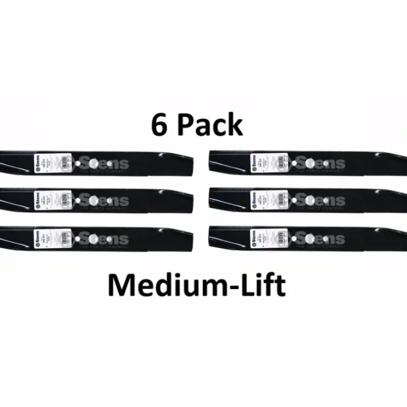 Shop 6 Pack Stens 345-231 Med-Lift Blade Fits Simplicity 1704100 1704100ASM 1704100SM - Explore Premium Parts & Accessories for All Motor Vehicle Models Stens Parts & Accessories