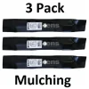 Online 3 Pack Stens 330-318 Mulching Blade for John Deere GX21786 - Explore Premium Parts & Accessories for All Motor Vehicle Models Stens Parts & Accessories