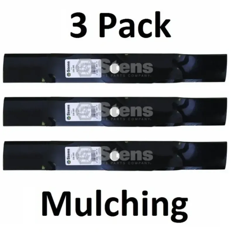 Online 3 Pack Stens 330-393 Mulching Blade for John Deere M113518 M76467 Scotts - Explore Premium Parts & Accessories for All Motor Vehicle Models Stens Parts & Accessories