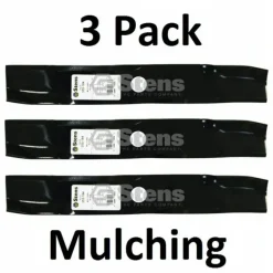 Shop 3 Pack Stens 355-184 Mulching Blade for Exmark 103-6391 103-6391-S 48" - Explore Premium Parts & Accessories for All Motor Vehicle Models Stens Parts & Accessories