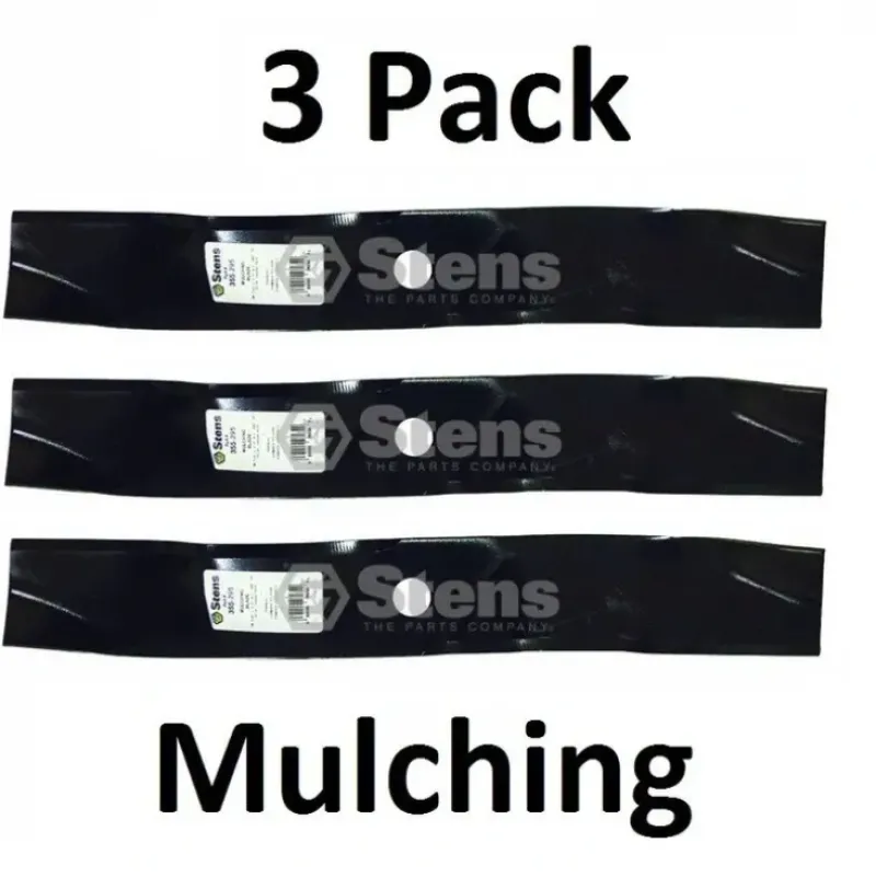 Discount 3 Pack Stens 355-295 Mulching Blade for Exmark 103-6393-S 103-6403-S 116-5174-S - Explore Premium Parts & Accessories for All Motor Vehicle Models Stens Parts & Accessories