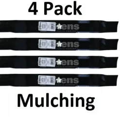 Shop 4 Pack Stens 340-054 Mulching Blade for Husqvarna McCulloch 532139775 OEM139775 - Explore Premium Parts & Accessories for All Motor Vehicle Models Stens Parts & Accessories