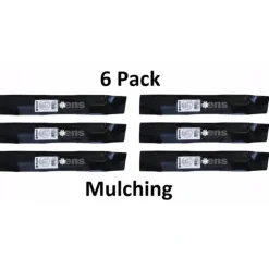 Shop 6 Pack Stens 330-318 Mulching Blade for John Deere GX21786 - Explore Premium Parts & Accessories for All Motor Vehicle Models Stens Parts & Accessories
