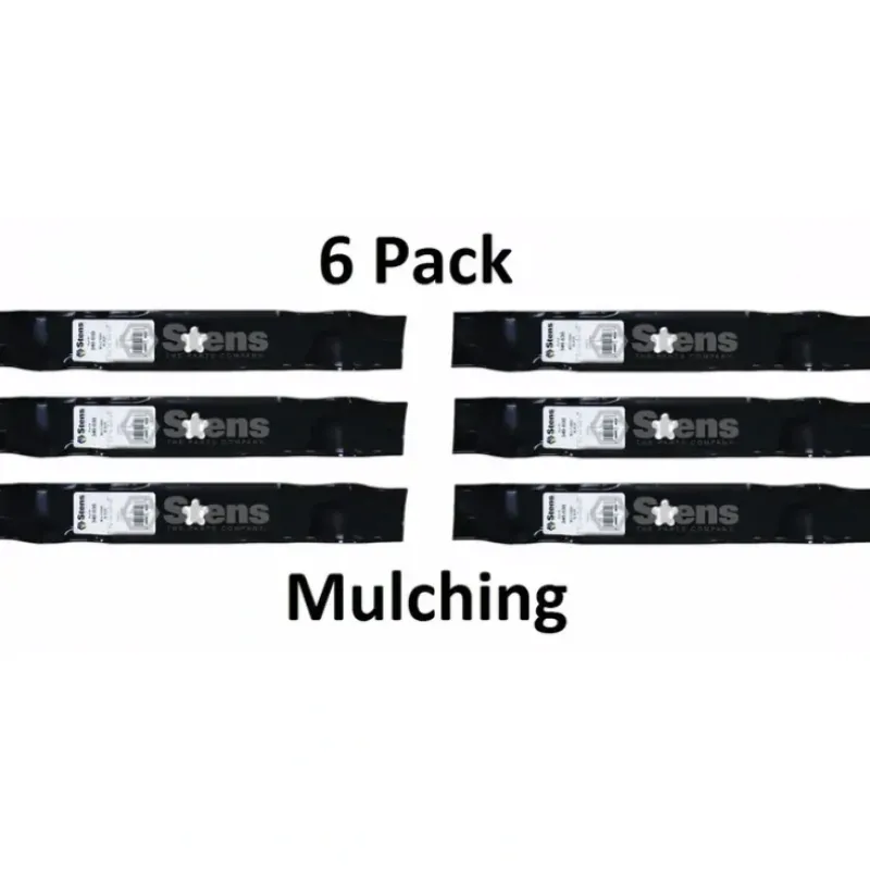 Store 6 Pack Stens 340-030 Mulching Blade for Husqvarna 532145708 532152443 532163819 - Explore Premium Parts & Accessories for All Motor Vehicle Models Stens Parts & Accessories